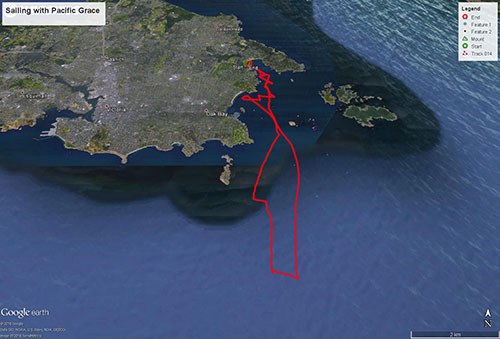 Navionics track