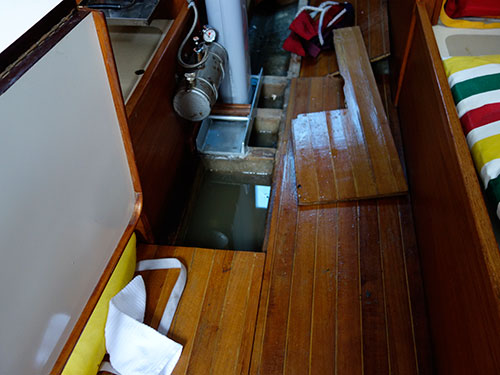 This is all the water she took onboard