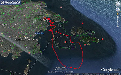 Navionics track