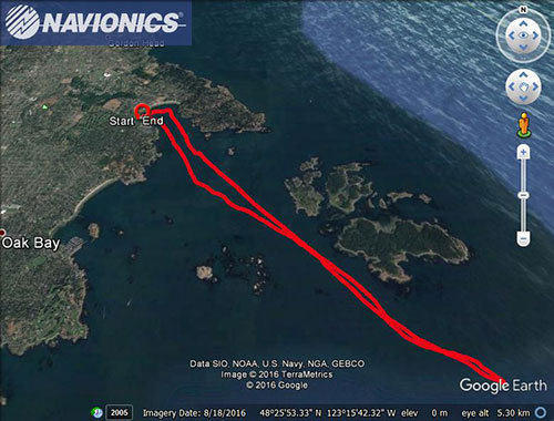 Navionics track