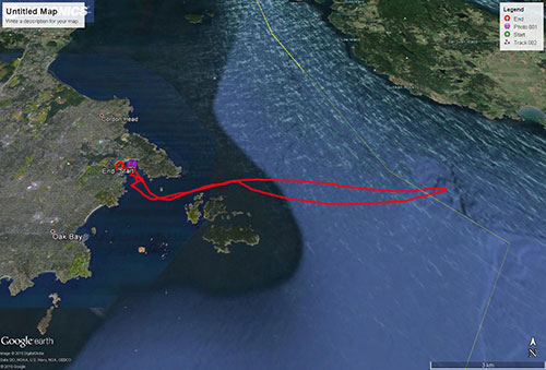 Navionics track