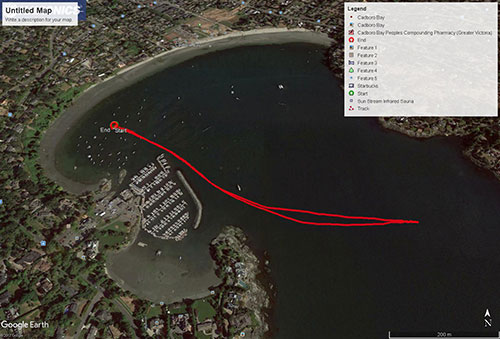 Navionics track