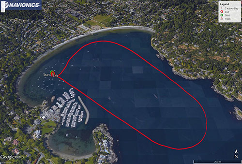 Navionics track