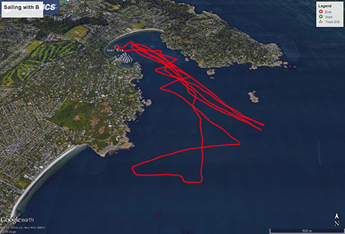 Navionics track