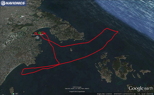 Navionics track