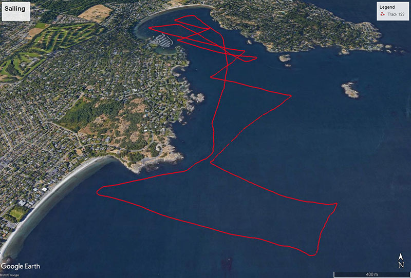 Navionics track