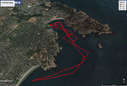 Navionics track