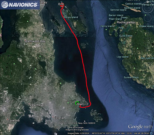 Navionics Track