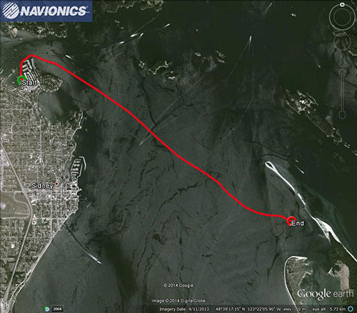 Navionics Track