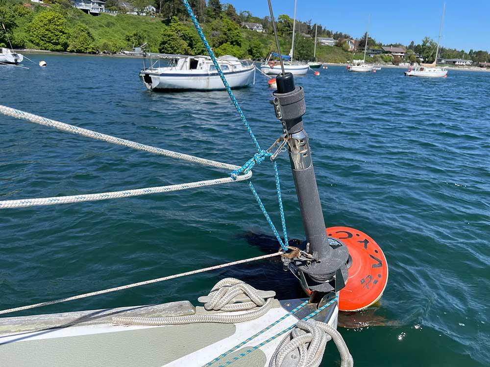 Head sail furler!