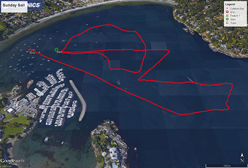 Navionics track