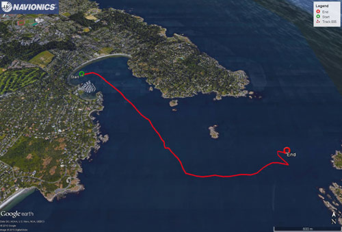 Navionics track