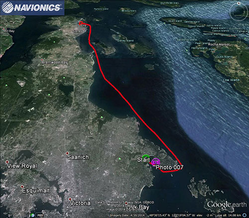 Navionics Track