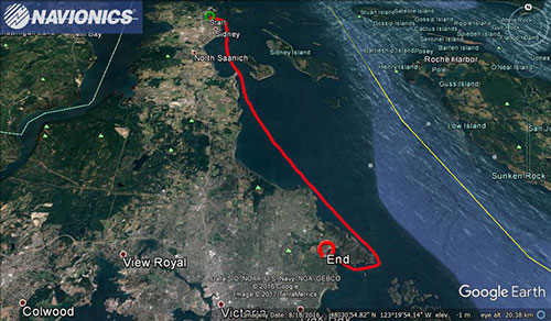 Navionics track