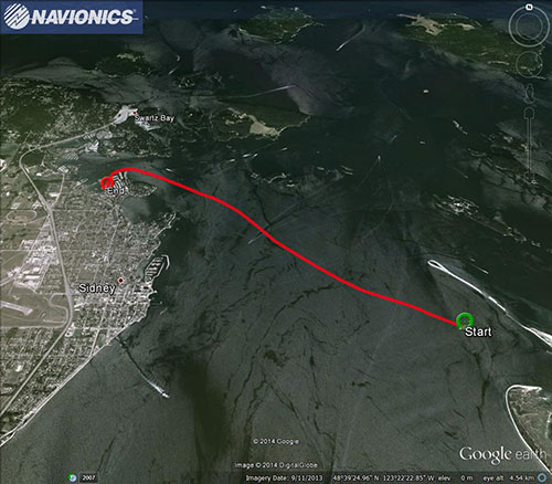 Navionics Track