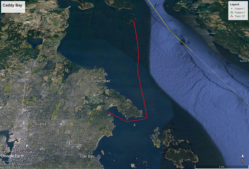 Navionics track.