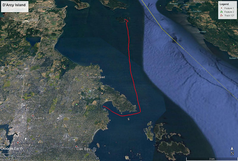 Navionics track.